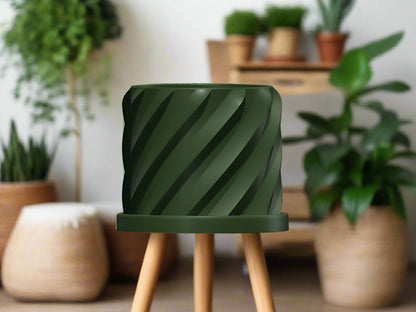 Thicc Spiral Plant Pot