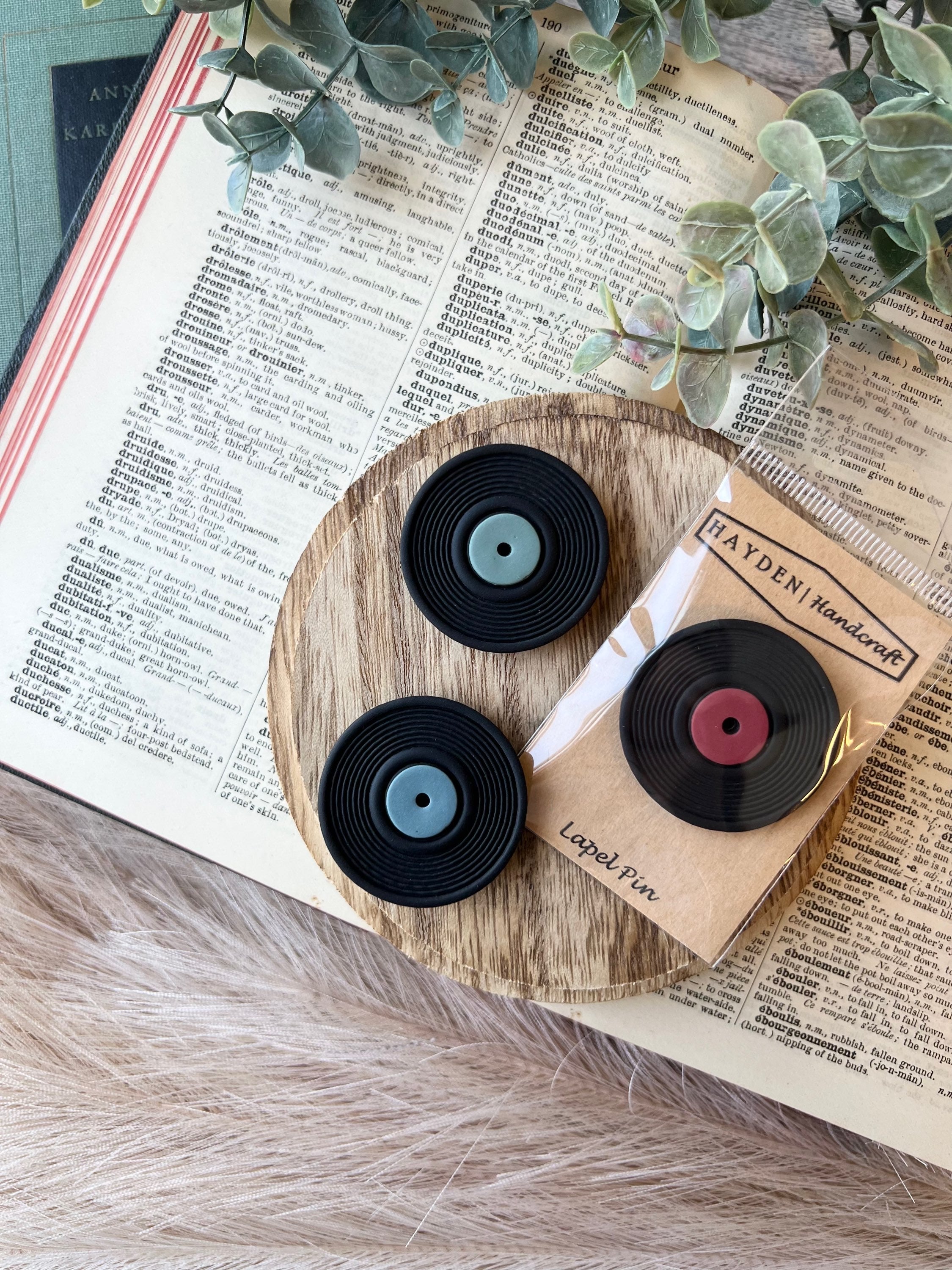 Vinyl Record Pin