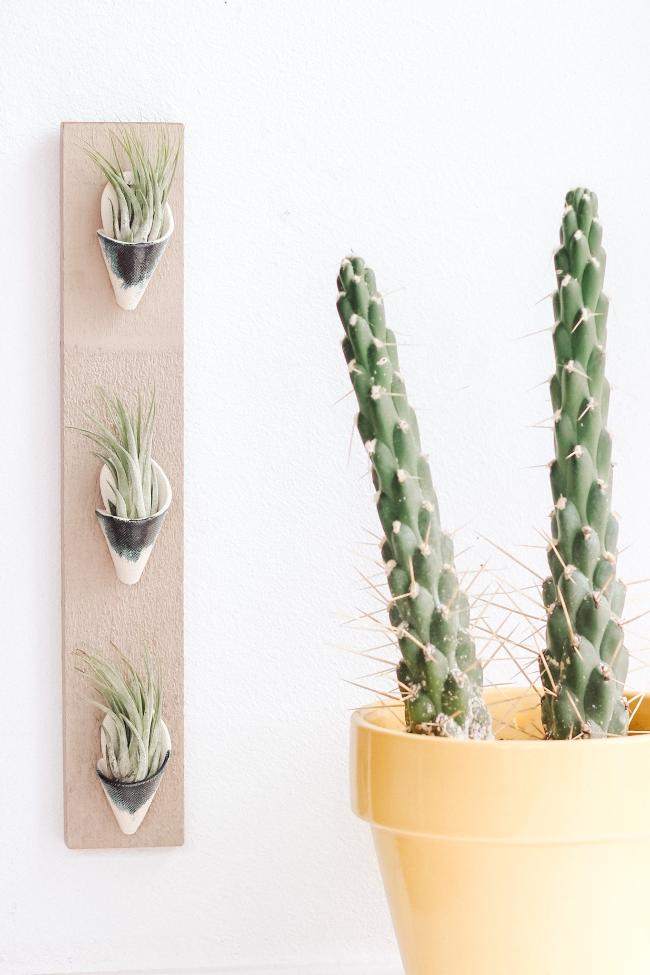 Carter + Rose Ceramic Wall Planter, Triple