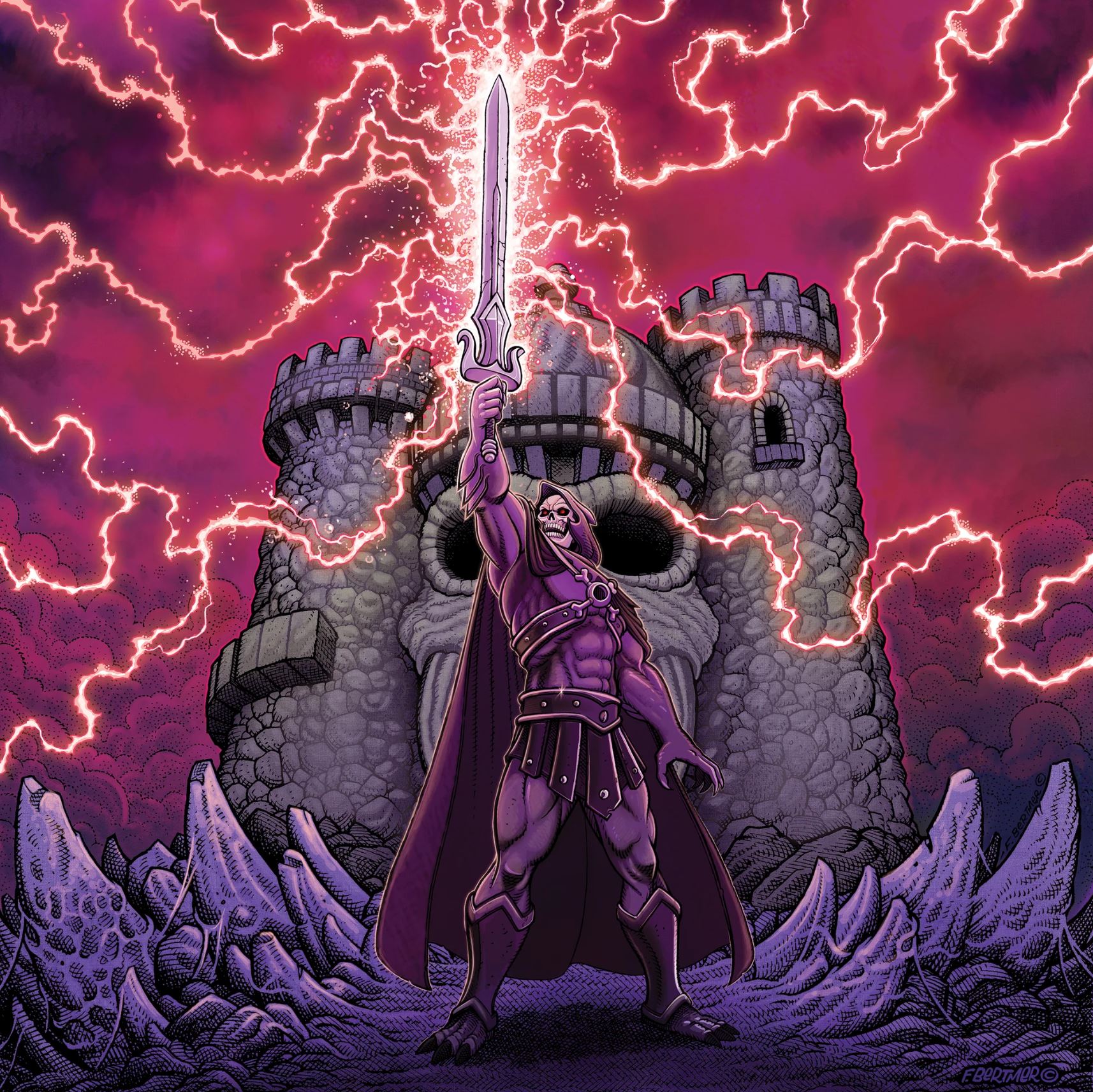 Masters of The Universe Revelation Vinyl Record Sleeve