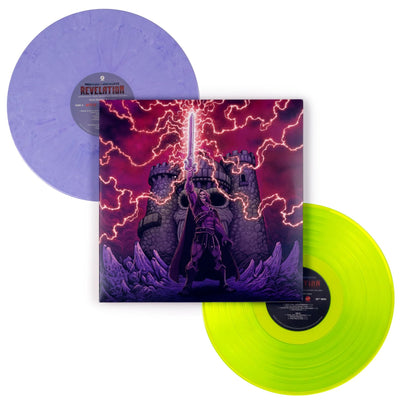 Masters of The Universe Revelation Vinyl Records and Sleeve