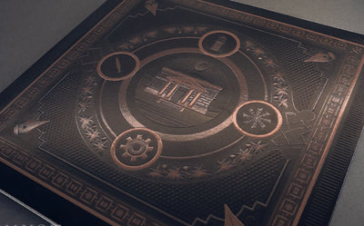 Myst Vinyl Record Sleeve Close Up