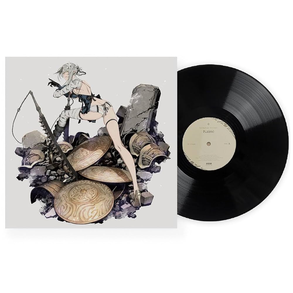 Nier Replicant Vinyl Record and Inner Sleeve
