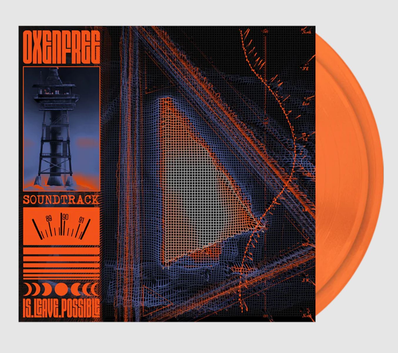 Oxenfree Vinyl Records and Sleeve
