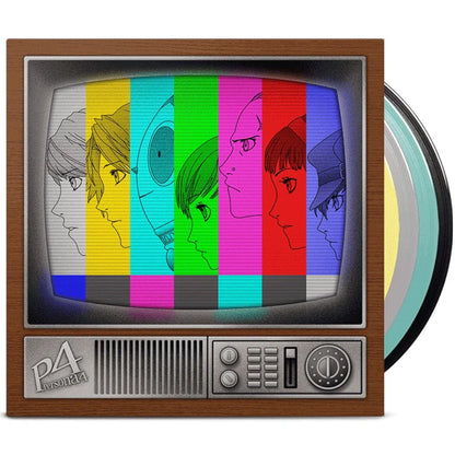Persona 4 Vinyl Records and Box Cover