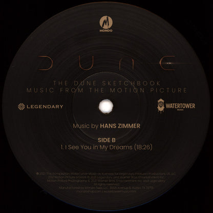 Hans Zimmer – Dune (The Dune Sketchbook) | Motion Picture Soundtrack 3XLP