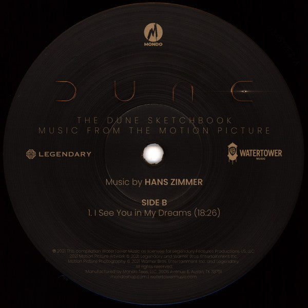 Hans Zimmer – Dune (The Dune Sketchbook) | Motion Picture Soundtrack 3XLP