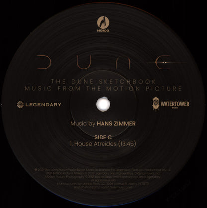 Hans Zimmer – Dune (The Dune Sketchbook) | Motion Picture Soundtrack 3XLP