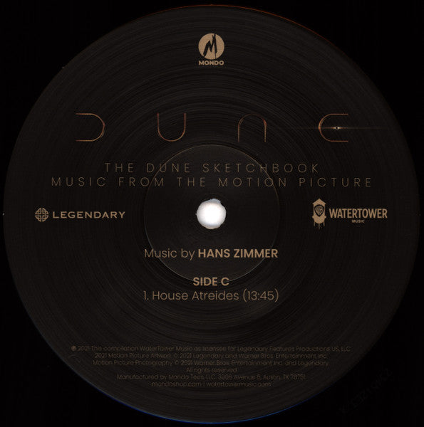 Hans Zimmer – Dune (The Dune Sketchbook) | Motion Picture Soundtrack 3XLP