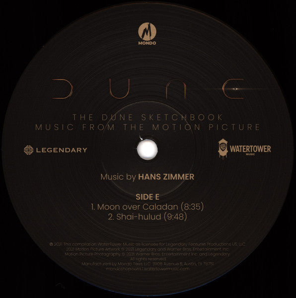 Hans Zimmer – Dune (The Dune Sketchbook) | Motion Picture Soundtrack 3XLP