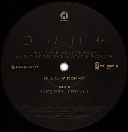 Hans Zimmer – Dune (The Dune Sketchbook) | Motion Picture Soundtrack 3XLP