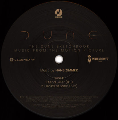 Hans Zimmer – Dune (The Dune Sketchbook) | Motion Picture Soundtrack 3XLP