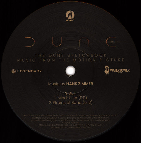 Hans Zimmer – Dune (The Dune Sketchbook) | Motion Picture Soundtrack 3XLP