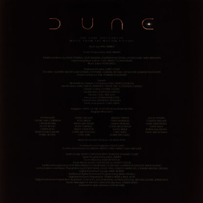 Hans Zimmer – Dune (The Dune Sketchbook) | Motion Picture Soundtrack 3XLP