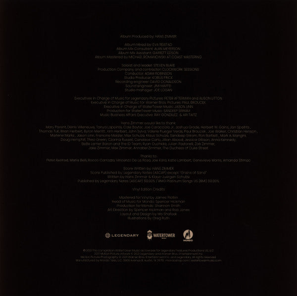 Hans Zimmer – Dune (The Dune Sketchbook) | Motion Picture Soundtrack 3XLP