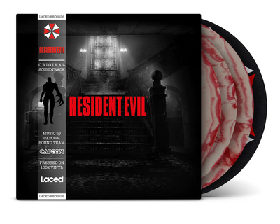 Resident Evil Vinyl Records and Box Cover