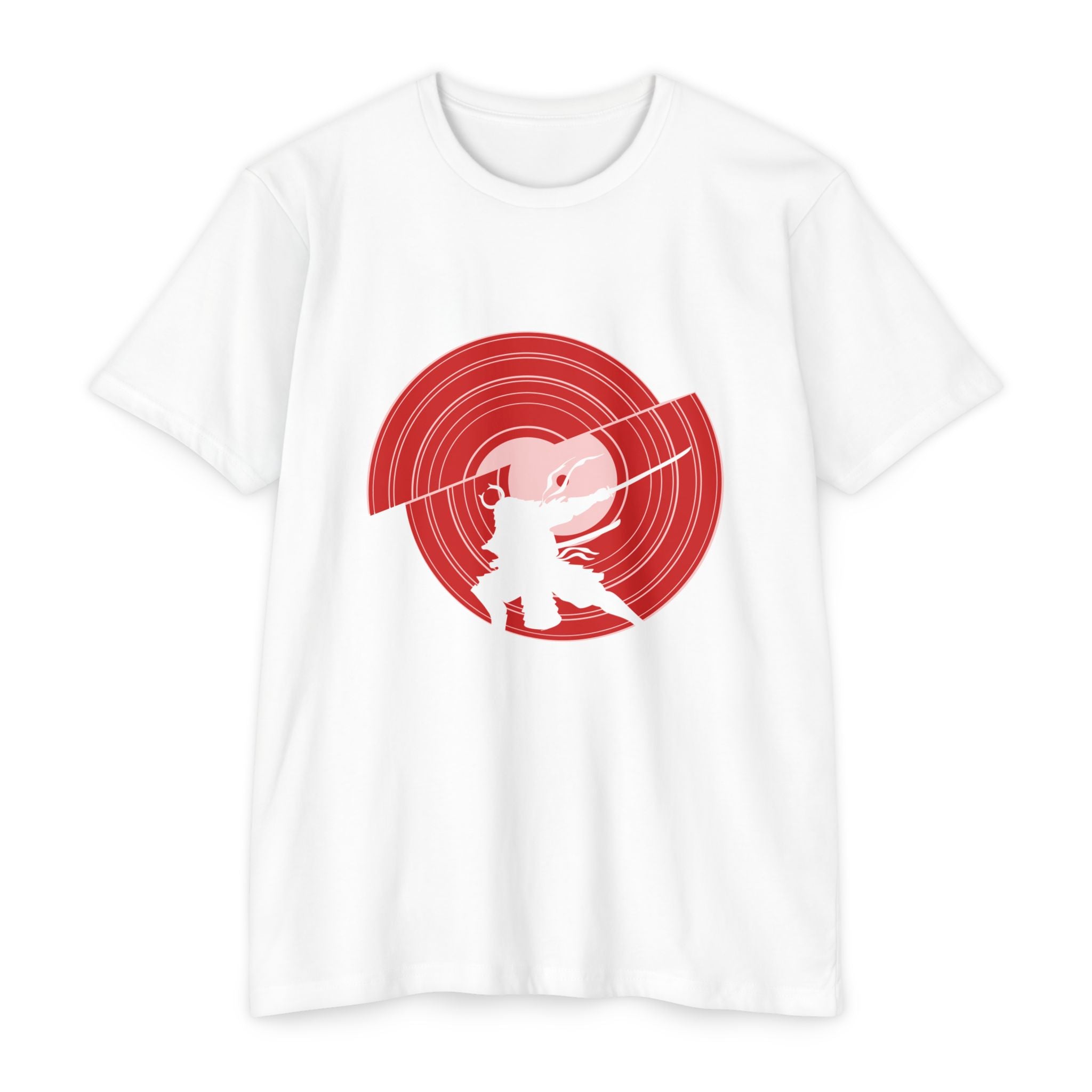 Samurai Slash White Vinyl Record T-shirt