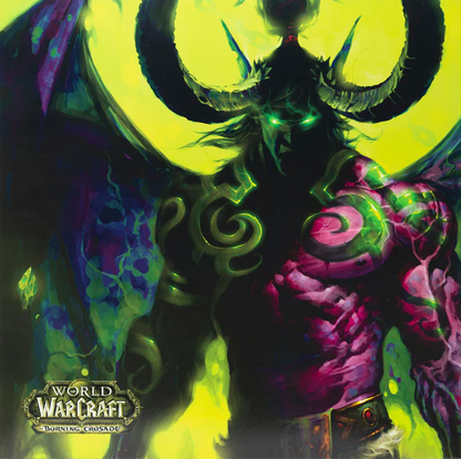 World of Warcraft Burning Crusade Vinyl Record Sleeve