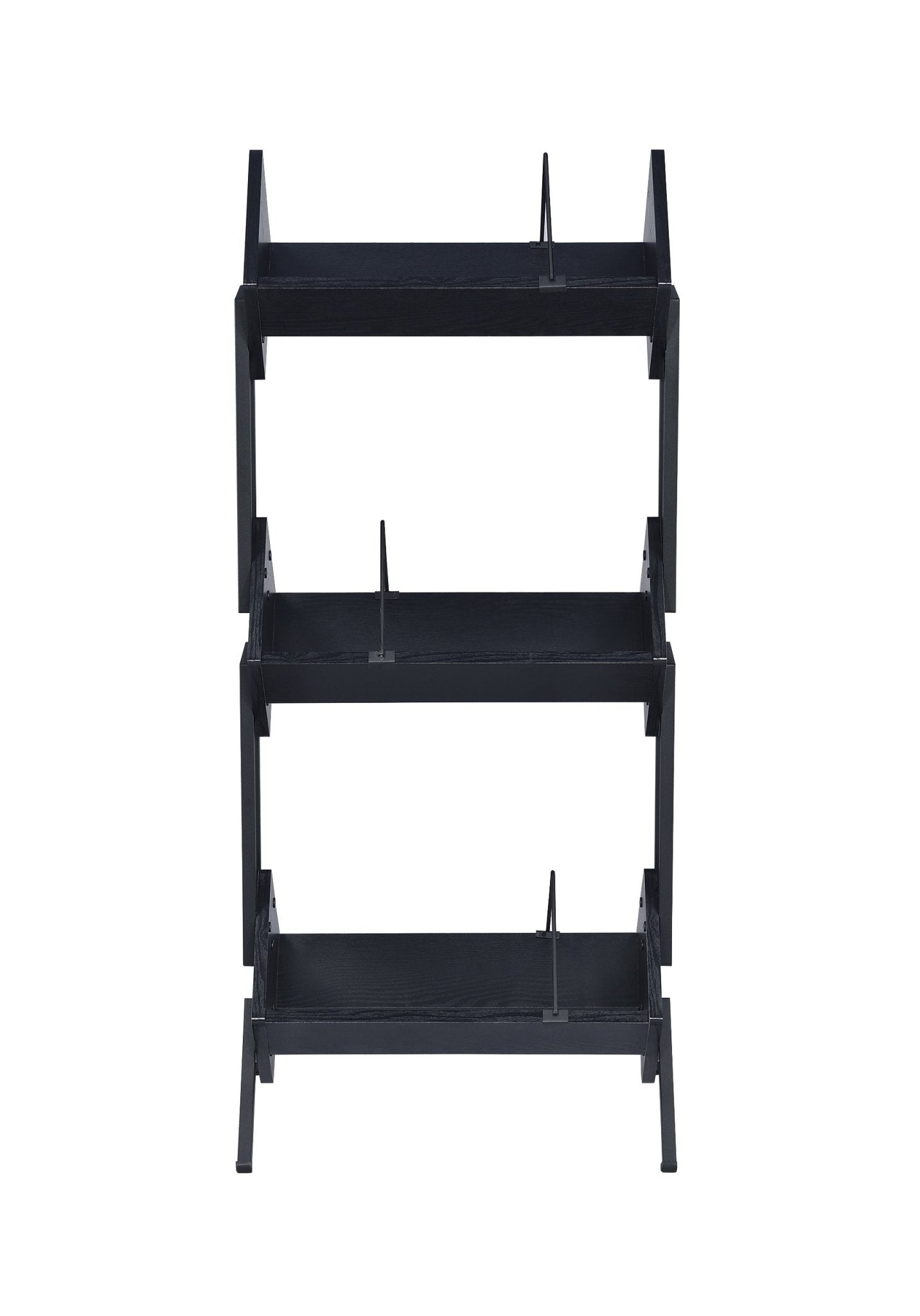 Musiea BX300 3 Tier Vinyl Record Holder for Albums, Magazine Display, Book and Files Organizer