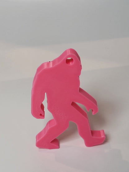 Bigfoot Key Chain Charm - 3D Printed