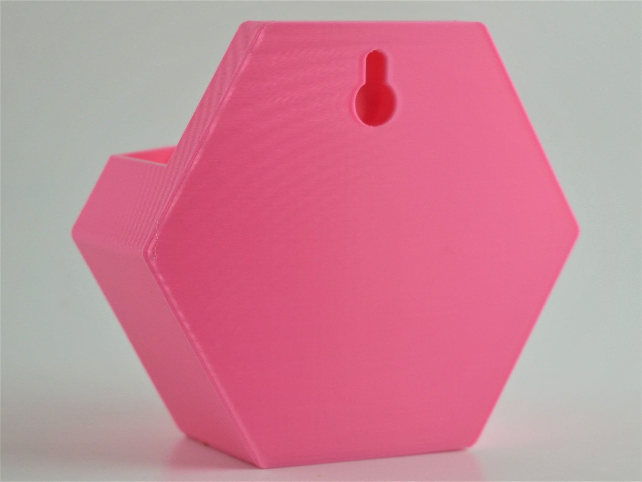 3D Printed Hexagon Wall Planter - 3D Printed - Liminal Goods