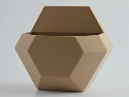 3D Printed Hexagon Wall Planter - 3D Printed - Liminal Goods