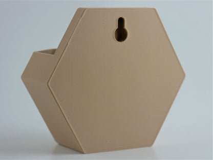 3D Printed Hexagon Wall Planter - 3D Printed - Liminal Goods