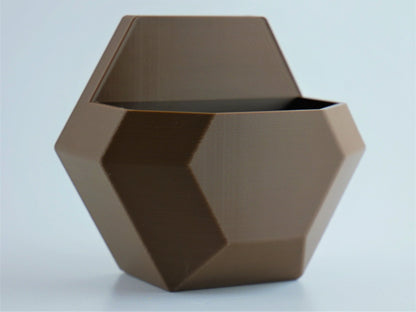 3D Printed Hexagon Wall Planter - 3D Printed - Liminal Goods