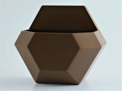 3D Printed Hexagon Wall Planter - 3D Printed - Liminal Goods