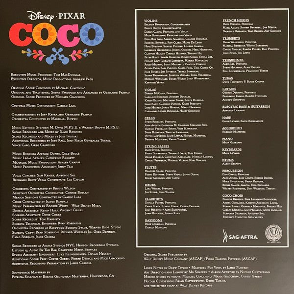 Coco - Original Motion Picture Soundtrack 2xLP - Film Soundtrack - Liminal Goods