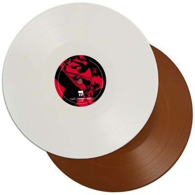 Cowboy Bebop Vinyl Records White and Brown