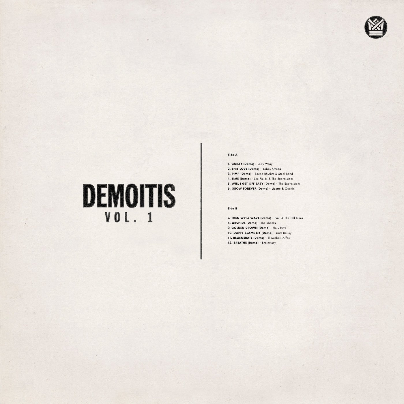 Demoitis Vol.1 LP - Soul - Liminal Goods
