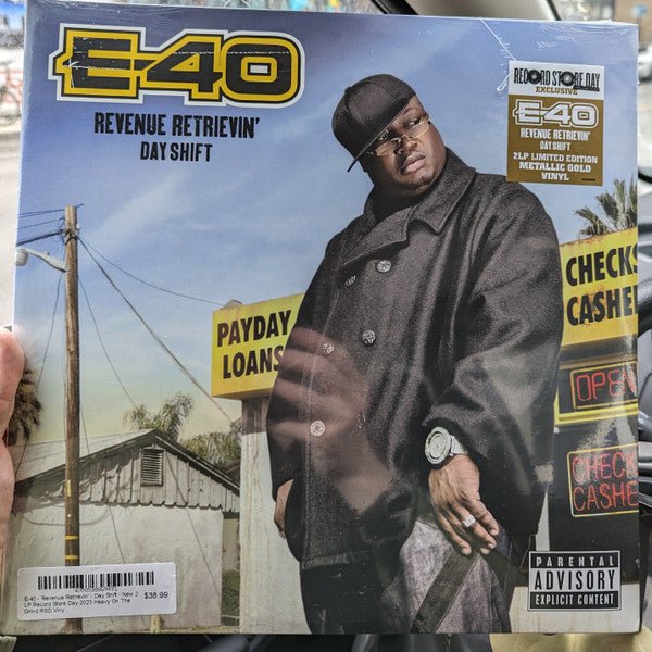 E-40 - Revenue Retrievin' Day Shift 2xLP - Rap - Liminal Goods