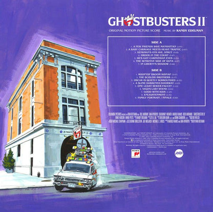 Ghostbusters II - Original Motion Picture Soundtrack LP - Film Soundtrack - Liminal Goods