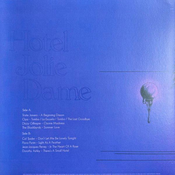 Jazz Dispensary: Hotel Jolie Dame LP - Jazz - Liminal Goods