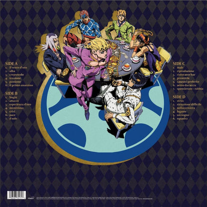 Jojo's Bizarre Adventure Golden Wind - Original Series Soundtrack 2xLP - Anime Soundtrack - Liminal Goods