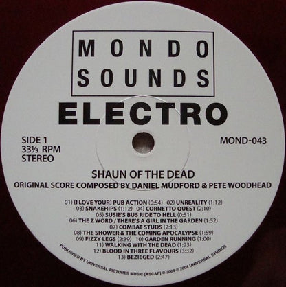 Shaun Of The Dead - Original Motion Picture Score LP - Film Soundtrack - Liminal Goods