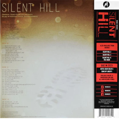 Silent Hill - Original Game Soundtrack 2xLP - Video Game Soundtrack - Liminal Goods