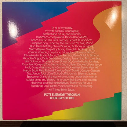 Sonic Boom - All Things Being Equal LP - Rock - Liminal Goods