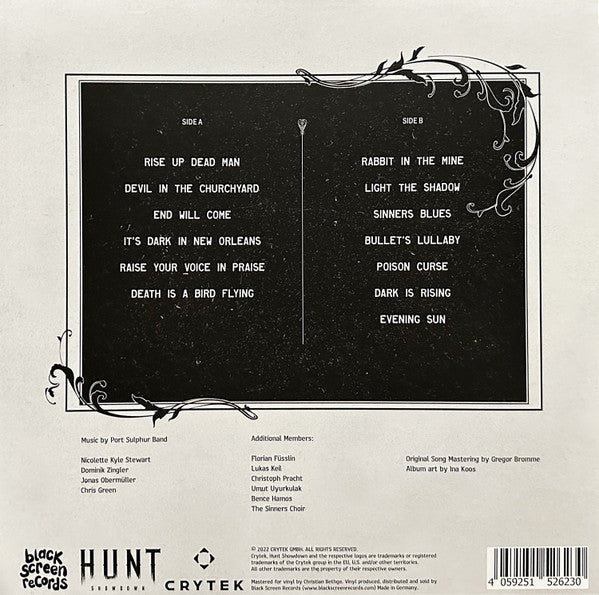 The Devil's Fee (Hunt: Showdown) - Original Game Soundtrack LP - Video Game Soundtrack - Liminal Goods